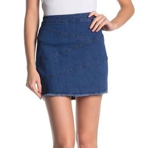 BCBGeneration Denim Mini Skirt